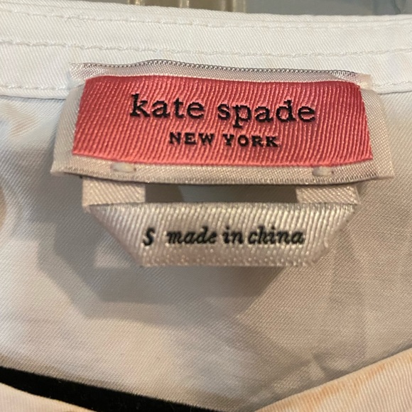 Kate Spade short sleeve twill blouse - Picture 5 of 5